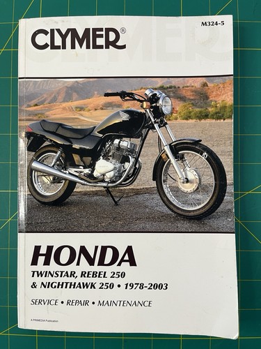 Clymer honda twinstar - honda, rebel
